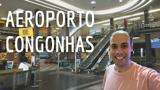 Aeroporto de Congonhas em São Paulo  Como é  Tour completo [upl. by Enitnemelc]