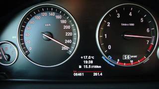 New BMW X3 xDrive 35i F25 2011 Acceleration 0256 kmh Vmax [upl. by Izaak775]