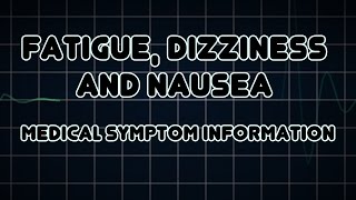 Dizzy and Lightheaded  Anxiety Symptoms Explained [upl. by Clark996]