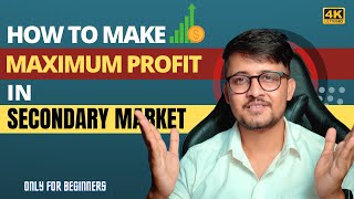 5 Ways To Make Maximum Profit In Secondary Market  Share Market Nepal [upl. by Ylrebma787]