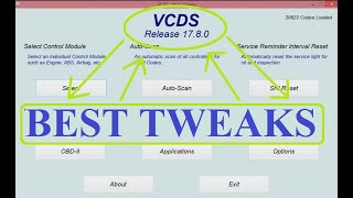 VCDS  Best Tweaks [upl. by Acissj]