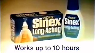 Vicks Sinex Nasal Spray Commercial 1977 [upl. by Imot]