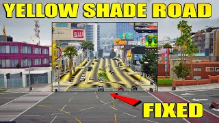 How to fix Yellow Shade on Roads in gta 5  Yellow Shade on LA Roads Fixed [upl. by Dibrin]