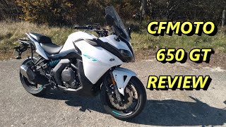 ★ CFMOTO 650 GT REVIEW ★ [upl. by Doersten]