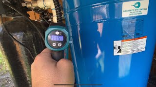 How To Set Your Well Pump Pressure Tank With Proper Air Pressure [upl. by Becker]