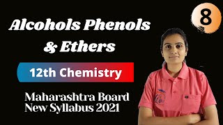 Alcohol Phenols and Ethers Class 12th Chemistry Part 8 [upl. by Elimac437]