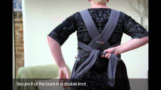 Boppy® ComfyHug™ Hybrid Newborn Baby Carrier How To [upl. by Imef159]