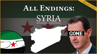 ALL ENDINGS Syria Alternate History [upl. by Adnohryt]