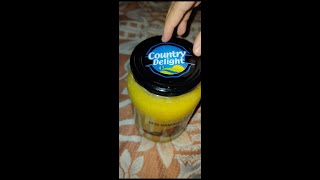 Country Delight Desi Danedar Ghee  100 Honest Review  Exclusive Launch [upl. by Hidie958]