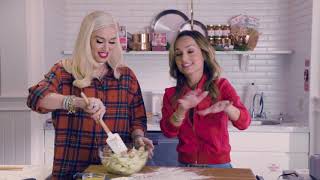 Cooking with Gwen Stefani amp Giada De Laurentiis at Williams Sonoma [upl. by Cesar558]