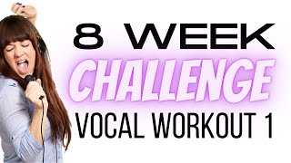 Female Vocal Workout 18  Weekly Singing Exercises [upl. by Wakeen]