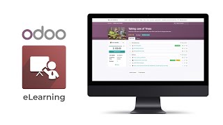 Odoo eLearning Open Source LMS [upl. by Ngo]