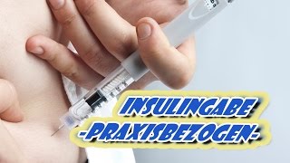 Insulininjektion mit dem Pen  Schritt für Schritt  Pflege Kanal [upl. by Deva]