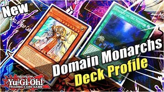 YuGiOh Domain Monarchs Deck Profile February 2019 Format Budget Deck Options  Anti Meta [upl. by Aivirt]