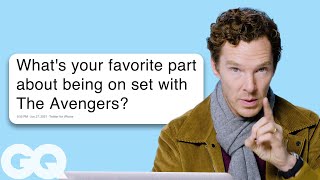 Benedict Cumberbatch Replies to Fans on the Internet  Actually Me  GQ [upl. by Pryce]