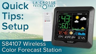 S84107  3081416 Forecast Station Setup [upl. by Shanon]