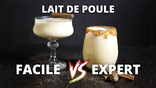 LES 2 MEILLEURES LAIT DE POULE ou EGGNOG [upl. by Libnah]