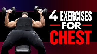 Build The PERFECT Chest With These 4 Exercises MEN DO THIS [upl. by Acirret]