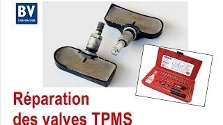 Réparation des valves TPMS [upl. by Jurgen]