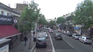 HD Full Visual Of Bus Route 185 Lewisham Station To Victoria Station [upl. by Rotow583]