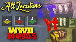 All Keepsake and Enigma Machine Locations WWII Zombies quotThe Final Reichquot Zombies Walkthrough Guide [upl. by Adelaida]