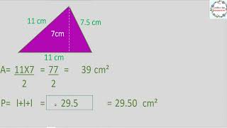 Àrea del triangulo escaleno [upl. by Tirreg]