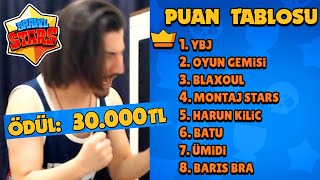 TURNUVADA 1OLDUM 30000 TL Brawl Stars [upl. by Jun]