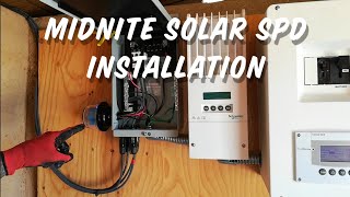 Midnite Solar Surge Protector Installation [upl. by Tergram]