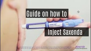 How to inject Saxenda for the first time guide [upl. by Westhead260]