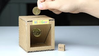 How to Make Magic Coin Box  Piggy Bank [upl. by Isiah]