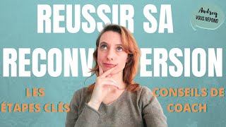 RECONVERSION  Les étapes clés pour trouver votre voie professionnelle Exercices dautocoaching [upl. by Lahcim]