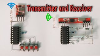 434Mhz Wireless Transmitter and Receiver [upl. by Corty]