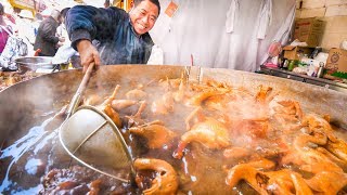 Extreme Chinese Street Food  JACUZZI CHICKEN and Market Tour in Kunming  Yunnan China Day 4 [upl. by Warren108]