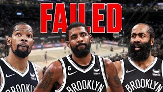 What Happened To The Brooklyn Nets Big 3 [upl. by Aimal]