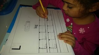 How to teach a toddler handwriting easily [upl. by Laertnom]