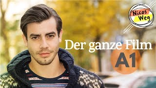 Deutsch lernen A1 Ganzer Film auf Deutsch  quotNicos Wegquot  Deutsch lernen mit Videos  Untertitel [upl. by Karlen137]