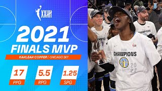 Kahleah Copper Wins WNBA Finals MVP [upl. by Etterb]