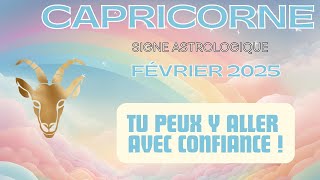 ♡ CAPRICORNE ★ FEVRIER 2025 ♡ [upl. by Danella]