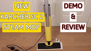 Karcher SC 2 Upright EasyFix Steam Mop Review amp Demonstration [upl. by Adnah]