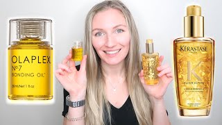 OLAPLEX NO 7 VS KERASTASE ELIXIR ULTIME  which is the best hair oil [upl. by Nosyaj]