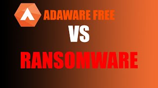 Adaware Free VS Ransomware [upl. by Kristofer616]