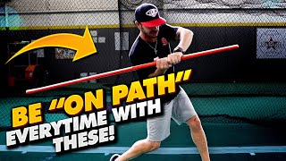 4 Baseball Hitting Drills for Proper Bat Path More Consistent Contact amp Line Drives [upl. by Rizas]