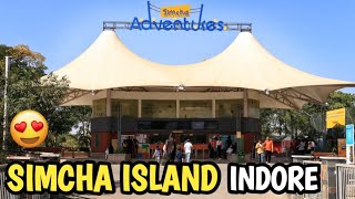 SIMCHA ISLAND INDORE 😍  SIMCHA ADVENTURE PARK INDORE  DHRUV VLOGS [upl. by Belva]