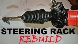 How to rebuild a STEERING RACK [upl. by Tubb]