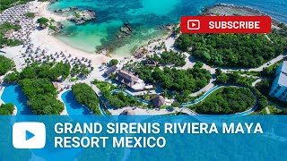 Grand Sirenis Riviera Maya Resort amp Spa  Mexico [upl. by Etnauj]