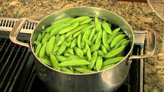 Cooking Sugar Snap Peas  How to [upl. by Matless]