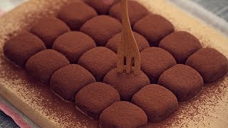 Condensed Milk Chocolate Truffles Easy Recipe 2 Ingredients [upl. by Eward475]