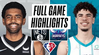 NETS at HORNETS  FULL GAME HIGHLIGHTS  March 8 2022 [upl. by Adnilreb]