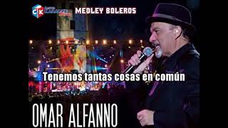 karaoke medley boleros omar alfanno [upl. by Ssur]