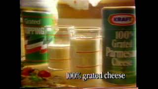 1993 Kraft Grated Parmesan Cheese quotGranny would approvequot TV Commercial [upl. by Nitsirt]